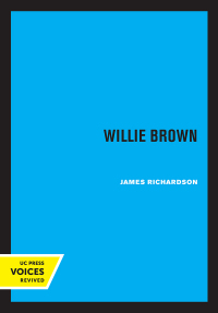 Cover image: Willie Brown 1st edition
