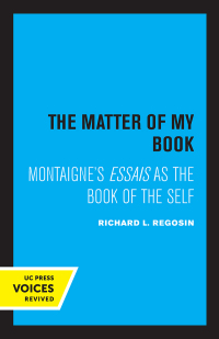 Imagen de portada: The Matter of My Book 1st edition 9780520367944