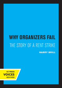Cover image: Why Organizers Fail 1st edition 9780520368637