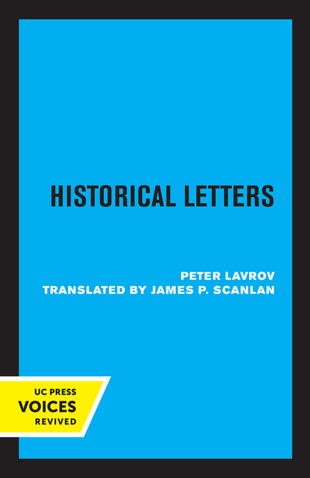 Historical Letters Peter Lavrov 1st Edition