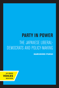 Cover image: Party in Power 1st edition 9780520329416