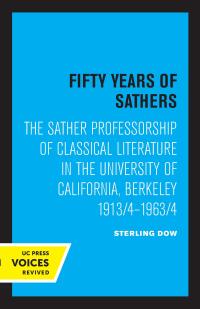 Cover image: Fifty Years of Sathers 1st edition