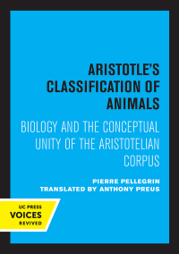 Omslagafbeelding: Aristotle's Classification of Animals 1st edition 9780520369443