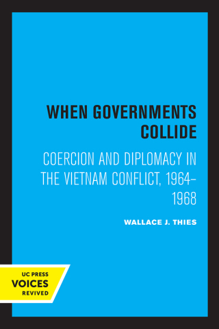 Cover image: When Governments Collide 1st edition 9780520369467