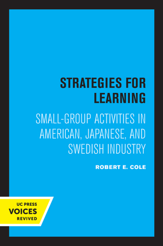 Cover image: Strategies for Learning 1st edition 9780520369771