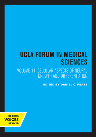 Cover image: Cellular Aspects of Neural Growth and Differentiation, Number 14 1st edition