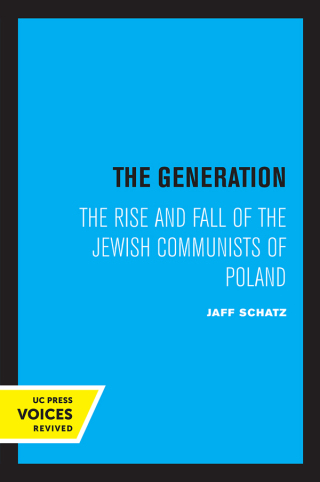 Omslagafbeelding: The Generation 1st edition 9780520332102