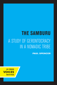 Cover image: The Samburu 1st edition 9780520366985