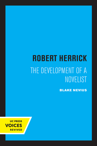 Imagen de portada: Robert Herrick 1st edition 9780520366534