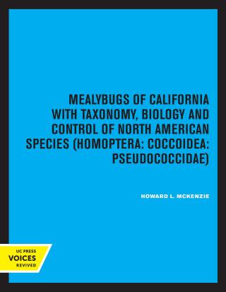 صورة الغلاف: Mealybugs of California with Taxonomy, Biology and Control of North American Species 1st edition