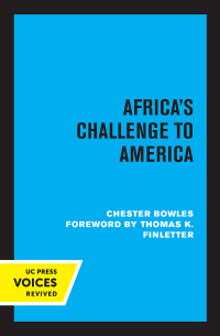 Cover image: Africa's Challenge to America 1st edition 9780520364738