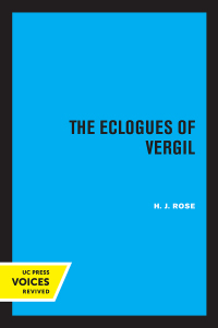 Imagen de portada: The Eclogues of Vergil 1st edition 9780520339323