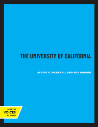 Cover image: The University of California 1st edition