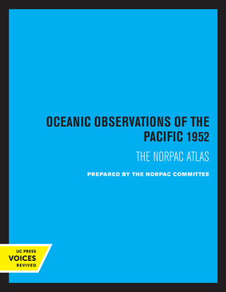 表紙画像: Oceanic Observations of the Pacific 1952 1st edition