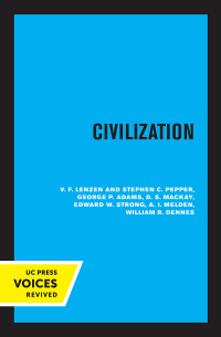 Imagen de portada: Civilization 1st edition 9780520339958