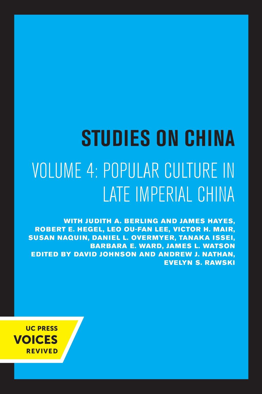Popular Culture in Late Imperial China 1st Edition