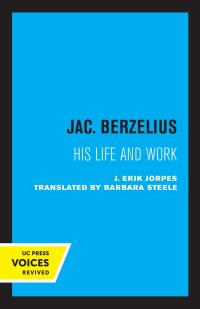 Cover image: Jac. Berzelius 1st edition