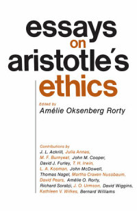 Imagen de portada: Essays on Aristotle's Ethics 1st edition 9780520040410