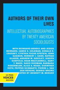 Cover image: Authors of Their Own Lives 1st edition 9780520065567