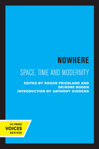 Cover image: NowHere 1st edition 9780520080188