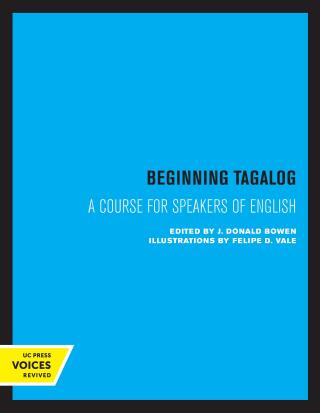 Omslagafbeelding: Beginning Tagalog 1st edition 9780520001565