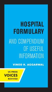 Imagen de portada: Hospital Formulary 1st edition