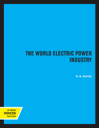 Cover image: The World Electric Power Industry 1st edition