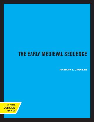 Cover image: The Early Medieval Sequence 1st edition
