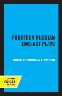 Titelbild: Fourteen Russian One-Act Plays 1st edition 9780520348035