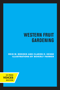 Imagen de portada: Western Fruit Gardening 1st edition 9780520349407