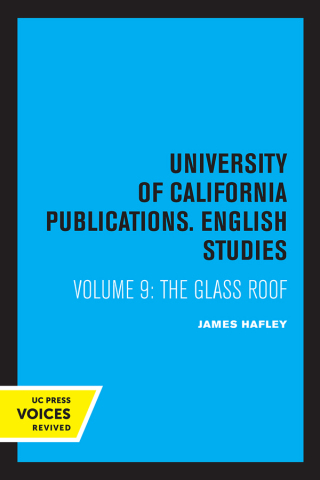 Cover image: The Glass Roof 1st edition 9780520375376