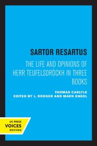 Cover image: Sartor Resartus 1st edition 9780520209282