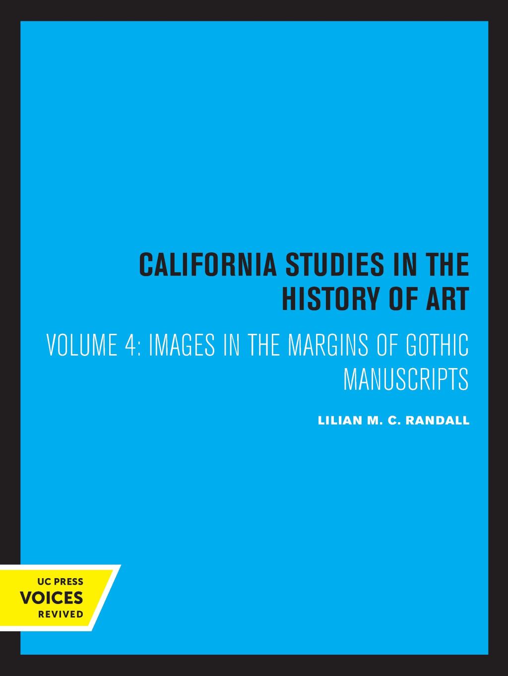 Images in the Margins of Gothic Manuscripts 1st Edition