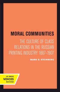 Imagen de portada: Moral Communities 1st edition 9780520414839