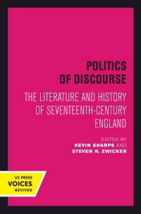 Cover image: Politics of Discourse 1st edition 9780520302907