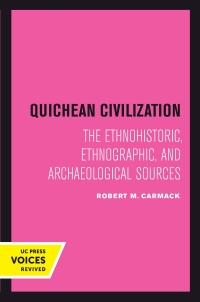 Imagen de portada: Quichean Civilization 1st edition 9780520415119