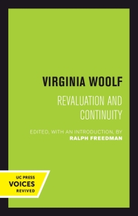 Imagen de portada: Virginia Woolf 1st edition 9780520415508