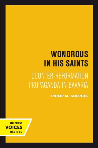 Cover image: Wondrous in His Saints 1st edition 9780520415591