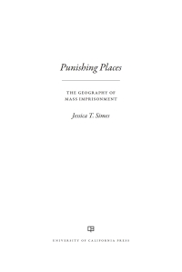 صورة الغلاف: Punishing Places 1st edition 9780520380325