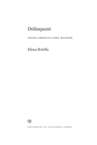 Cover image: Delinquent 1st edition 9780520380356