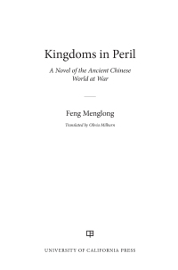 Titelbild: Kingdoms in Peril 1st edition 9780520380516