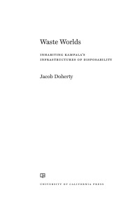 Omslagafbeelding: Waste Worlds 1st edition 9780520380943