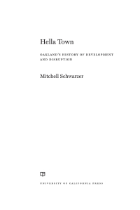 Cover image: Hella Town 1st edition 9780520391536