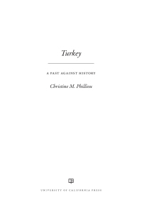 Cover image: Turkey 1st edition 9780520276383