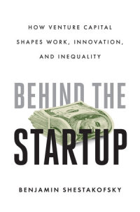 Cover image: Behind the Startup 1st edition 9780520395039