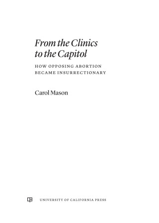 Imagen de portada: From the Clinics to the Capitol 1st edition 9780520397033