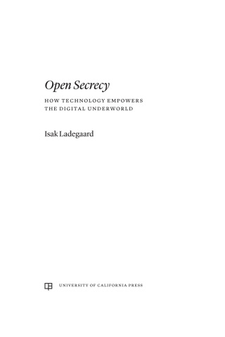 Imagen de portada: Open Secrecy 1st edition 9780520397286