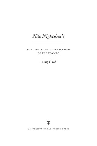 Imagen de portada: Nile Nightshade 1st edition 9780520409132
