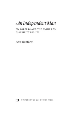 Omslagafbeelding: An Independent Man 9780520412644