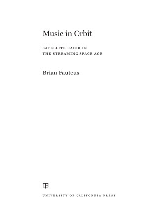表紙画像: Music in Orbit 1st edition 9780520414150
